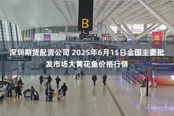 深圳期货配资公司 2025年6月15日全国主要批发市场大黄花鱼价格行情