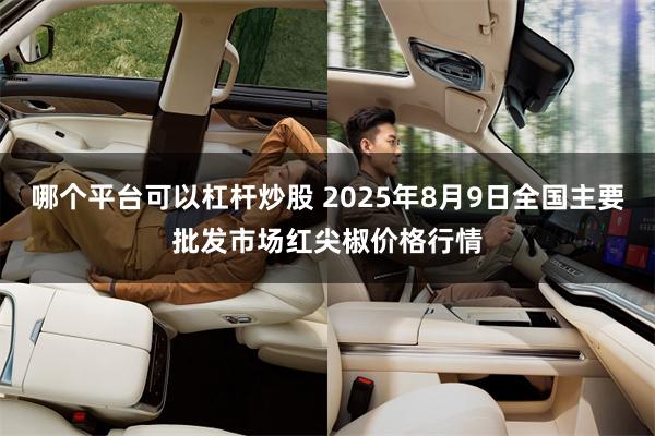 哪个平台可以杠杆炒股 2025年8月9日全国主要批发市场红尖椒价格行情